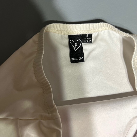 Y2K Windsor Strapless Floral Skort Dress Fairy Coquette Tropical Mini Small - Picture 6 of 8